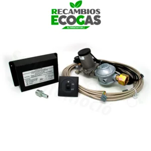 Cavagna Multimatic de dos cilindros 30 mbar 1,5 kg/h incl. válvula solenoide y de prueba