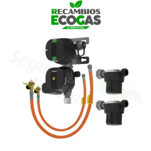 Truma DuoControl CS vertical, juego de taller, juego completo de regulador de gas de 30 mbar G.12
