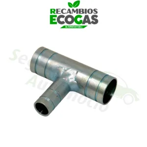Pieza en T (ZnAl) 19 x 16 x 19 mm