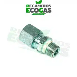 Conector 1/4" x racor de tubo 10 mm