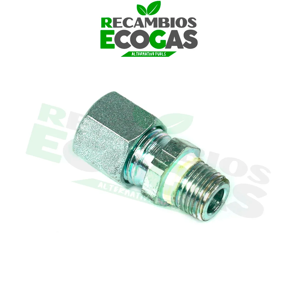 Conector 1/4" x encaixe de tubo 10 mm
