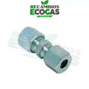 GOK conector RVS 8 mm