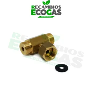 DREHMEISTER Codo conexión rosca G.5 = W21.8 x 1/14 LH --> G.12 (KLF)