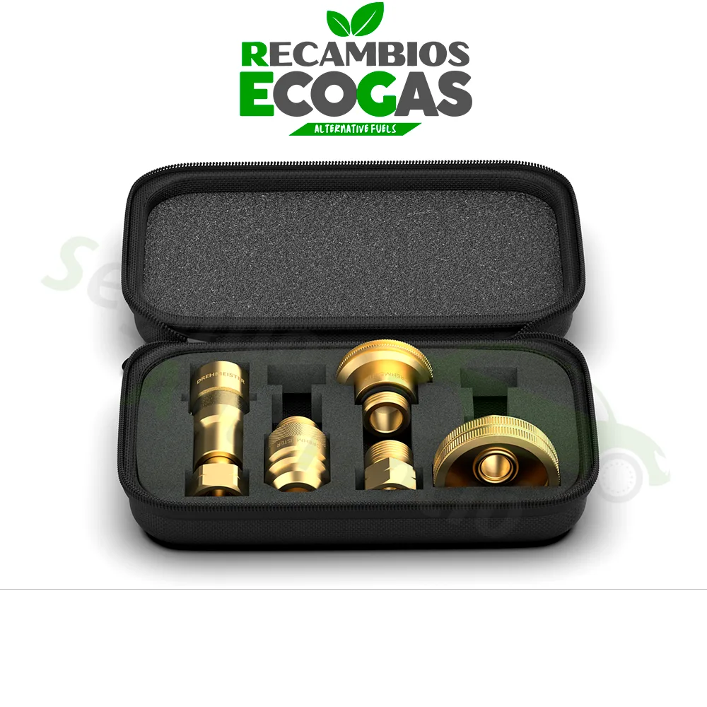 Kit de adaptadores en valija para bombonas de gas (W21.8L)