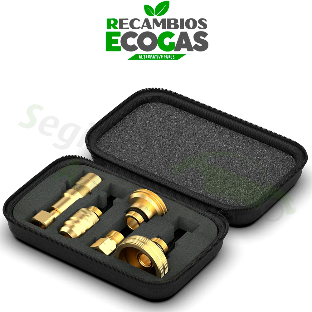 Kit de adaptadores en valija para bombonas de gas (W21.8L)