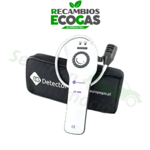 EG DETECTOR: detector portátil con sensor de alta sensibilidad y señal acústica para fugas de gas metano, propano y GNC.