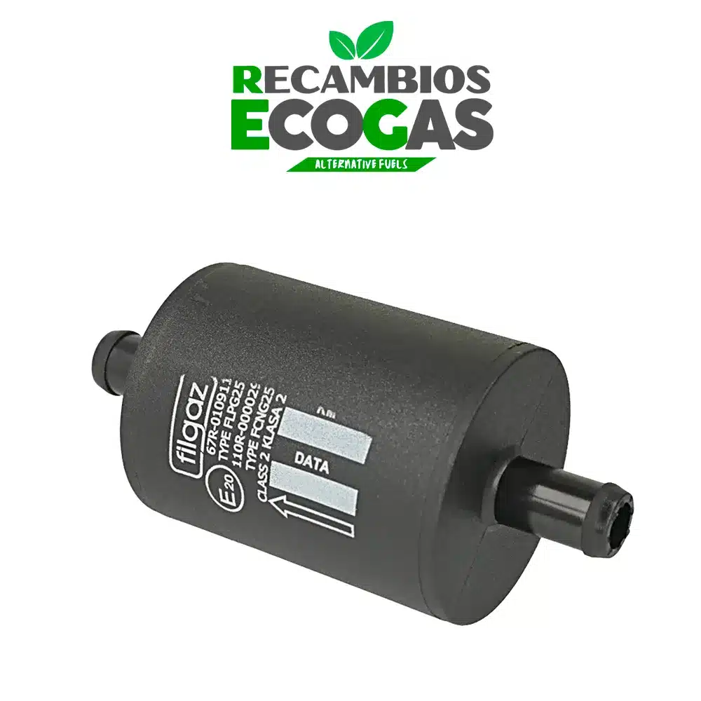 filtro fase gaseosa GLP Filgaz para raíl inyector