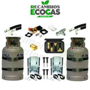 Bombona aluminio GLP 27 litros