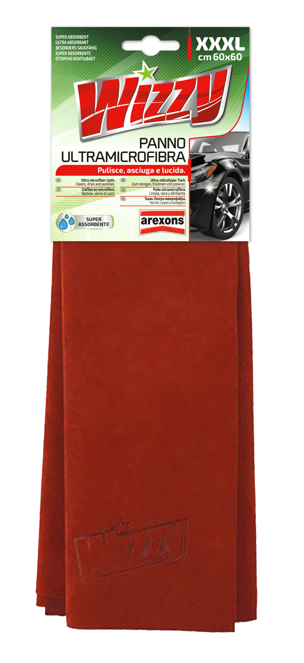 1612.png WIZZY PAÑO DE ULTRAMICROFIBRA 60X60 CM