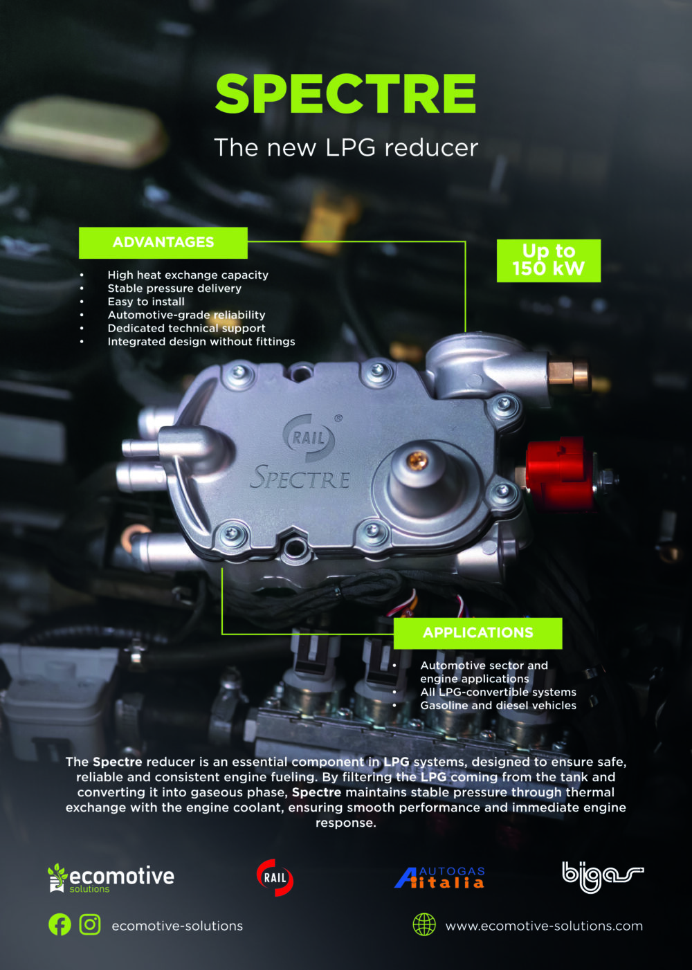 Flyer_Spectre_ENG_def Redutor de Pressão de GLP Spectre